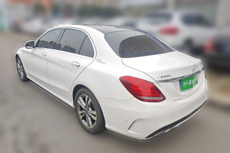 Used Mercedes-Benz C-Class 2017 C 200 L Sport Edition Rear Left 45 Deg