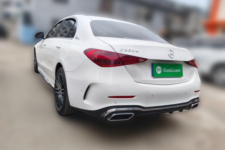 Used Mercedes-Benz C-Class 2025 Facelift C 260 L Sport Edition Rear Left 45 Deg