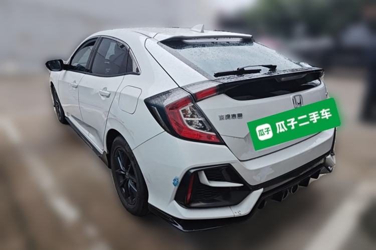 Used Honda Civic 2021 HATCHBACK 220TURBO CVT New Trendsetter Rear Left 45 Deg