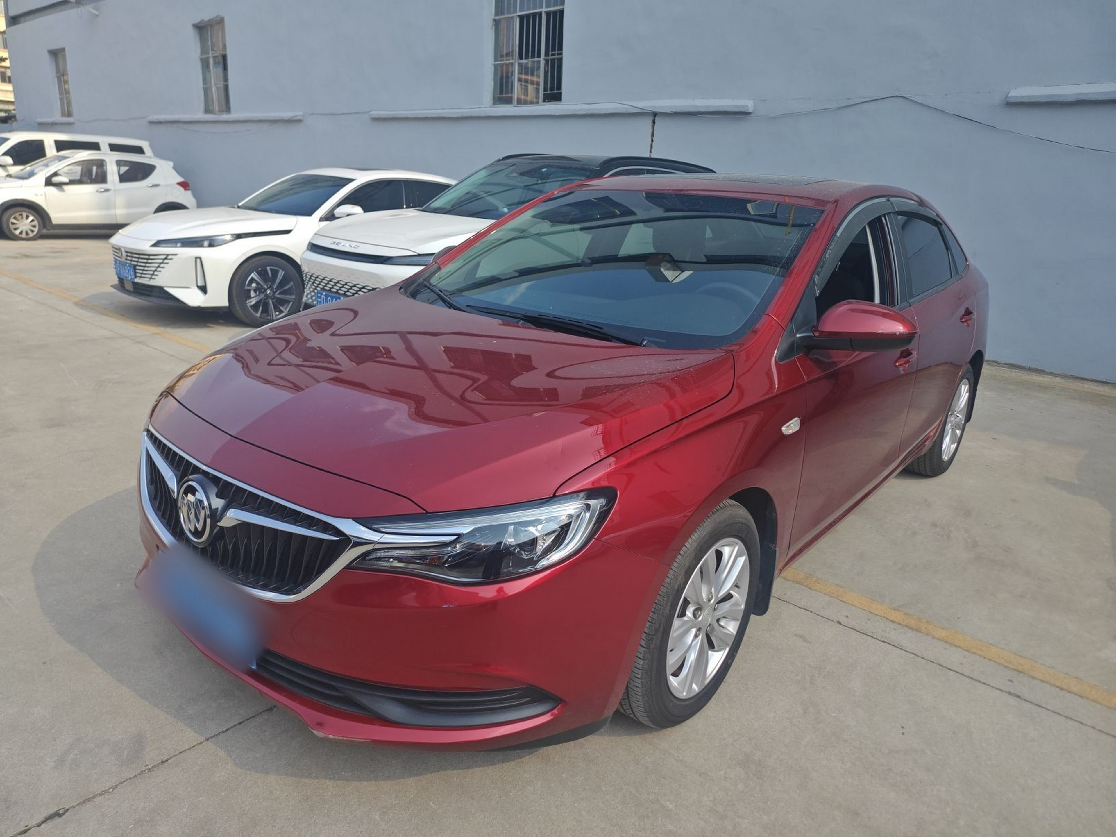 Parte inferior delantera