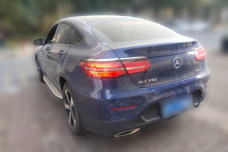 Used Mercedes-Benz GLC Coupe 2018 GLC 200 4MATIC Coupe SUV Rear Left 45 Deg