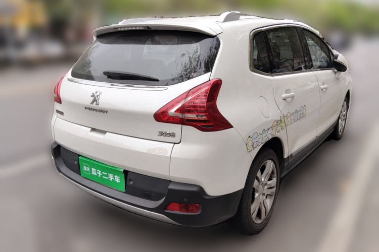 Used Peugeot 3008 2013 2.0L Automatic Trend Edition Rear Right 45 Deg