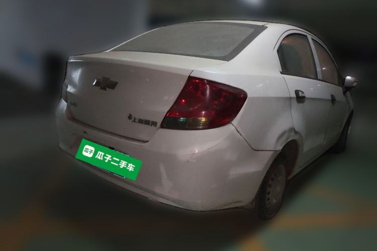 Used Chevrolet Sail 2013 Sedan 1.2L Manual Warm Edition Rear Right 45 Deg