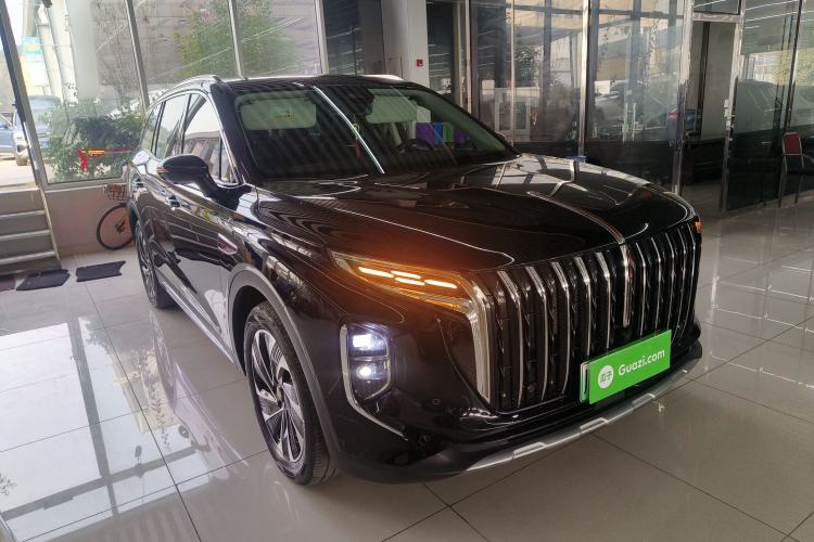 Used Hongqi HS7 PHEV 2024 2.0T PHEV Four-Wheel Drive Flagship Edition 6 Seats Exterior 2