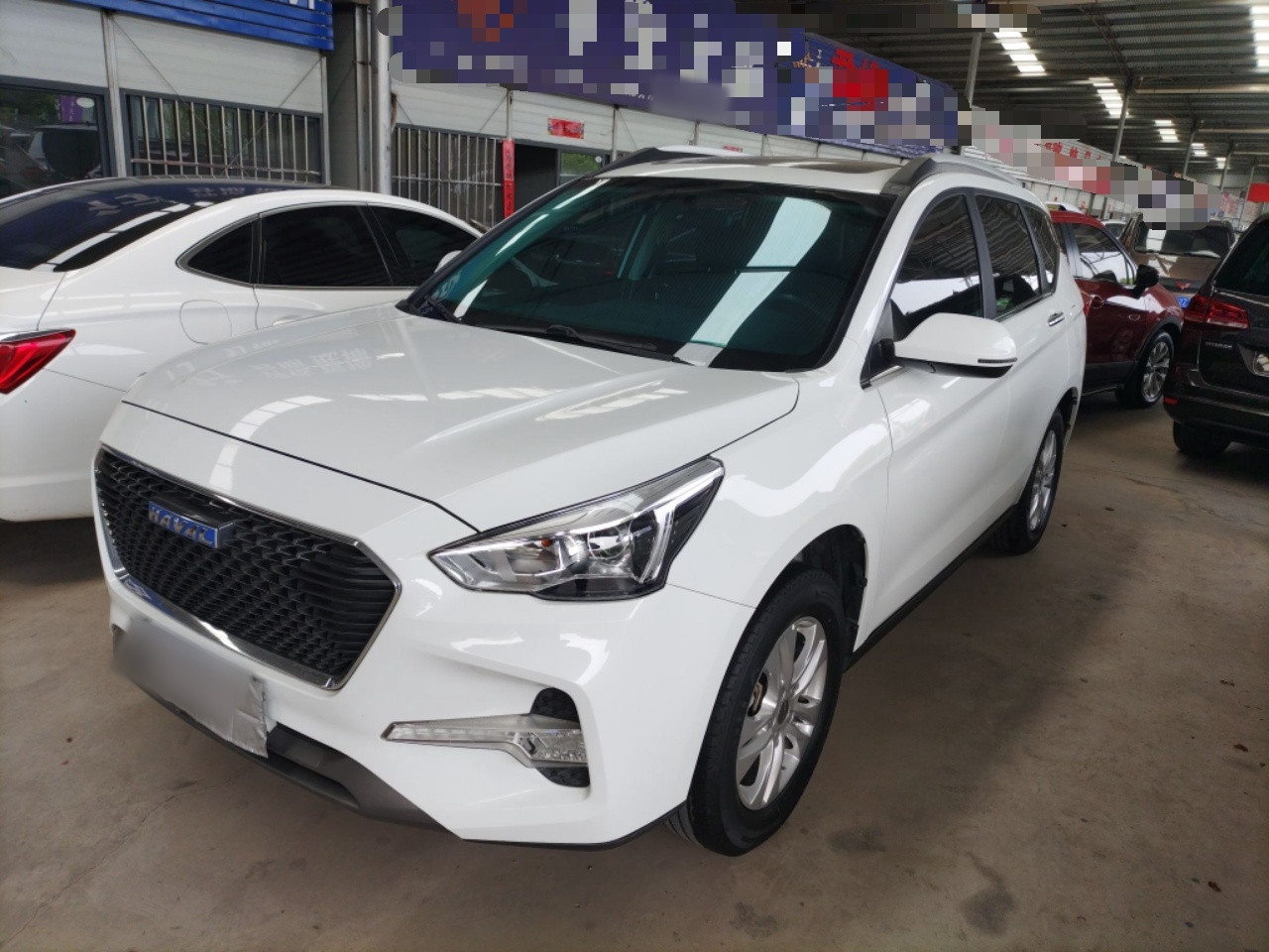 تحت مقدمة السيارة