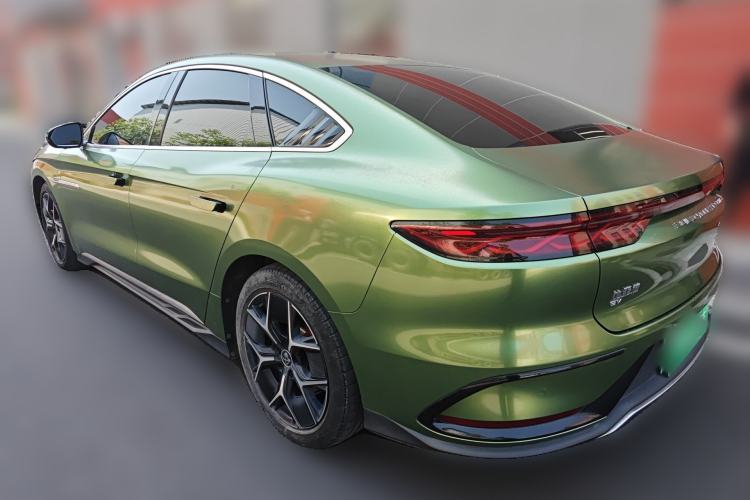 Used BYD Han 2022 EV Genesis Edition 715KM Front-Wheel-Drive Prestige Model Exterior 3