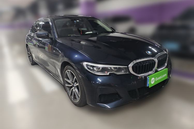 Used BMW 3 Series 2022 Updated 325Li M Sport Package Front Right 45 Deg