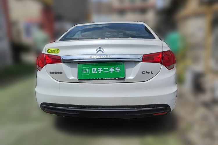 Used Citroen C4L 2014 1.8L Intelligent Drive Automatic Dynamic Model Rear
