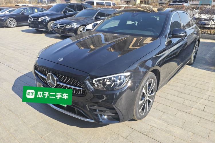 Used Mercedes-Benz E-Class New Energy 2023 E 350 e L Plug-in Hybrid Sports Sedan