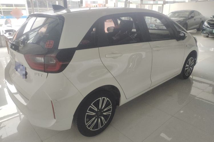 Used Honda Fit 2021 1.5L CVT Trend Edition Rear Right 45 Deg