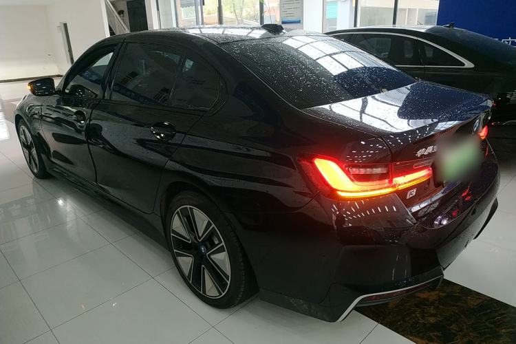 Used BMW i3 2023 eDrive 40 L Midnight Sports Package Rear Left 45 Deg