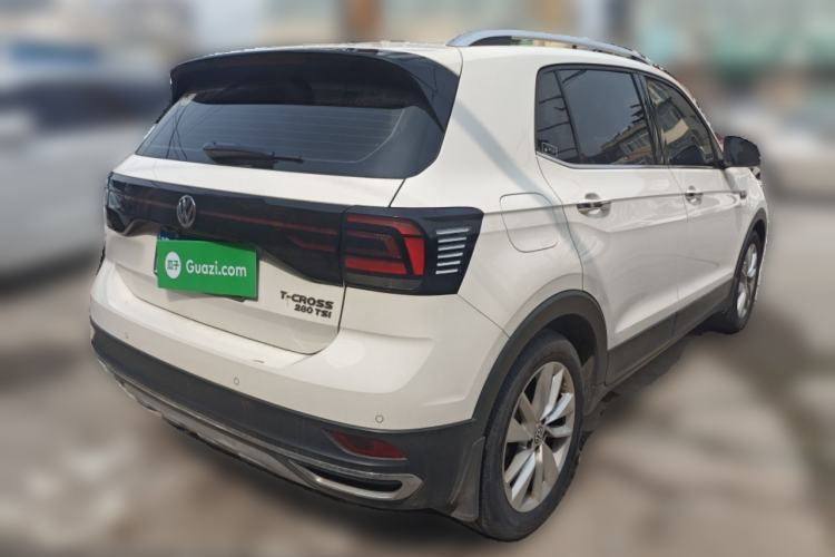 Used Volkswagen T-Cross 2019 280TSI DSG Comfort Edition Rear Right 45 Deg