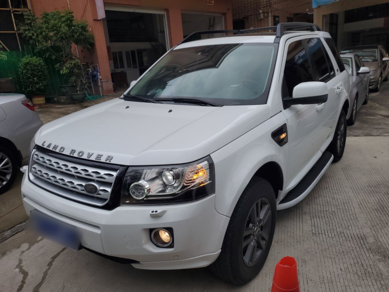 Parte inferior delantera