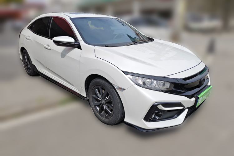 Used Honda Civic 2021 HATCHBACK 220TURBO CVT New Trendsetter Front Right 45 Deg