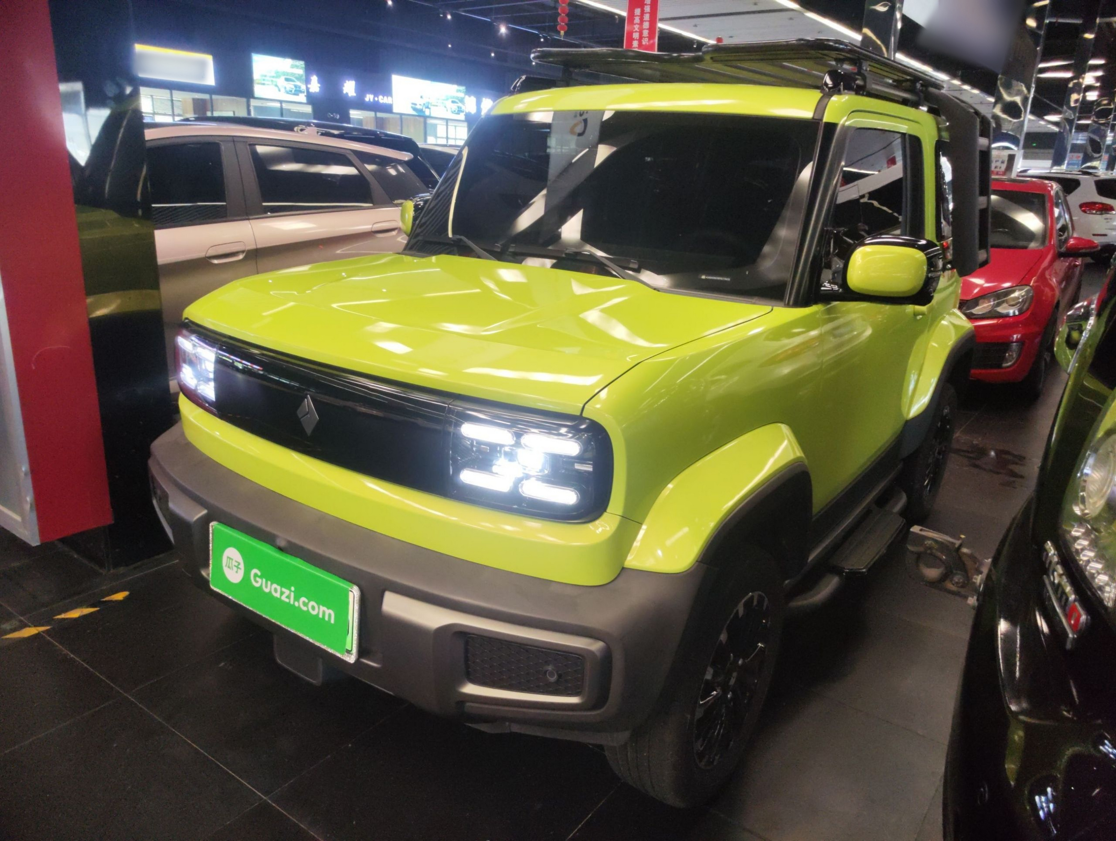 Parte inferior delantera