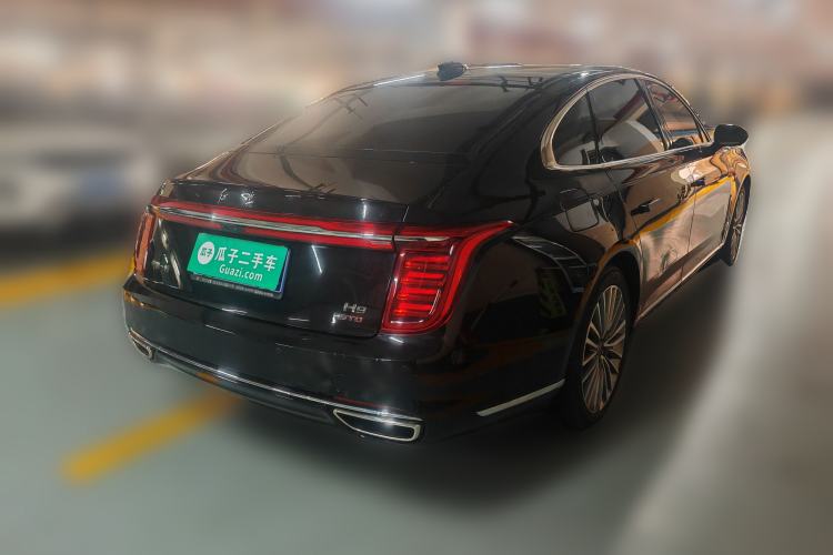 Used Hongqi H9 2022 2.0T Smart Connect Flagship Edition Rear Right 45 Deg