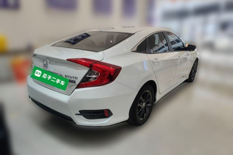 Used Honda Civic 2019 220TURBO CVT Dynamic Edition China VI Rear Right 45 Deg