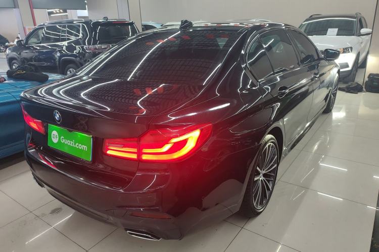 Used BMW 5 Series 2019 Restyled 530Li Luxury Edition M Sport Package Rear Right 45 Deg