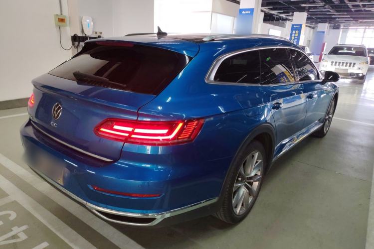 Used Volkswagen FAW-Volkswagen CC 2021 Estate Car 380TSI Vizion Edition Rear Right 45 Deg