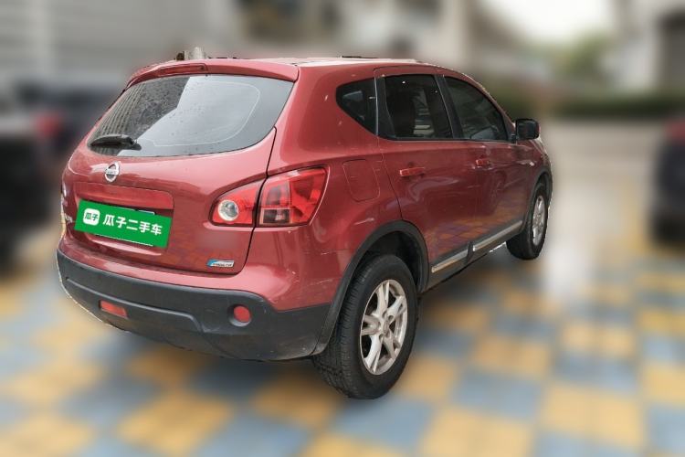 Used Nissan Qashqai 2012 2.0 XL Fire CVT 2WD Rear Right 45 Deg