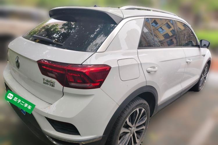 Used Volkswagen T-ROC 2018 280TSI DSG Two-Wheel-Drive Comfort Version China V Standard Rear Right 45 Deg