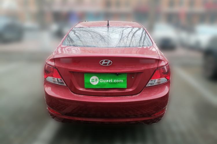 Used Hyundai Verna (older generation) 2010 Sedan 1.4L Automatic Fashionable GT Model Rear