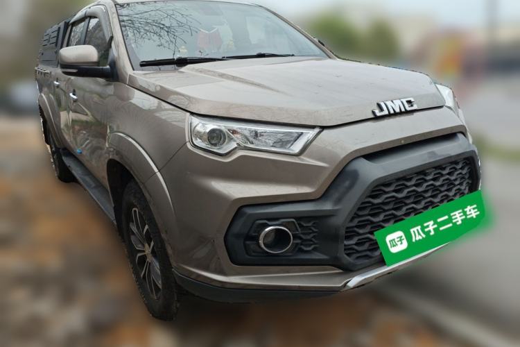 Used JMC Yuhu 7 2020 2.0T Diesel Automatic 2WD Comfort Plus Long Wheelbase China VI Emission Standard JX4D20A6L Front Right 45 Deg