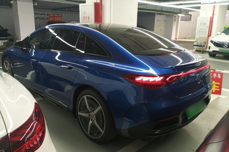 Used Mercedes-Benz EQE 2022 350 First Edition Special Version Rear Left 45 Deg