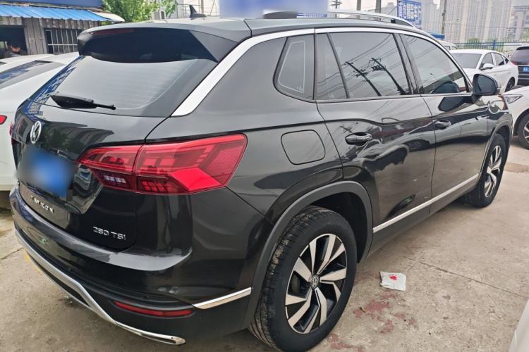 Used Volkswagen Tayron 2021 280TSI Two-Wheel Drive Luxury Smart Connectivity Version Rear Right 45 Deg