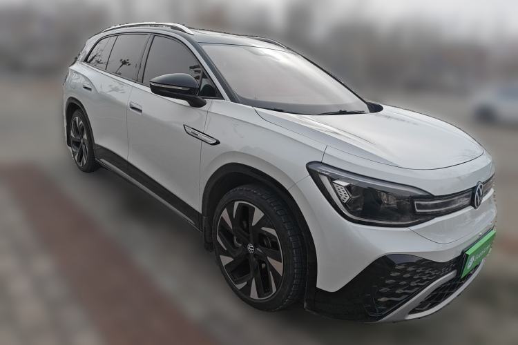 Used Volkswagen ID.6 CROZZ 2021 High-Performance PRIME Edition Front Right 45 Deg