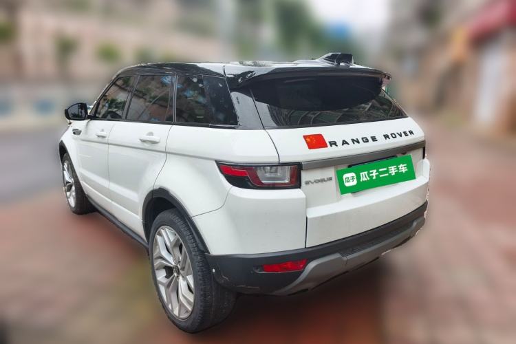 Used Land Rover Range Evoque 2018 240 PS SE Smart Brilliance Edition Rear Left 45 Deg