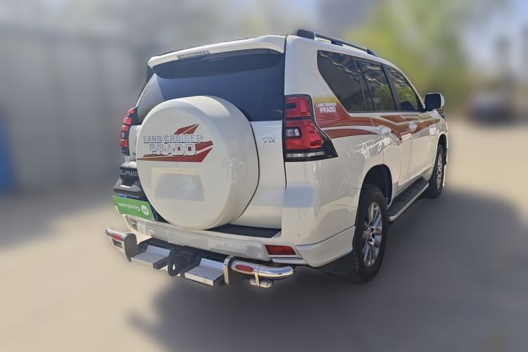 Used Toyota Prado 2019 3.5L Automatic TX-L Deluxe Edition with Rear-Mounted Spare Tire Rear Right 45 Deg