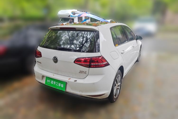 Used Volkswagen Golf 2017 230TSI Automatic Luxury Million-Vehicle Commemorative Edition Rear Right 45 Deg