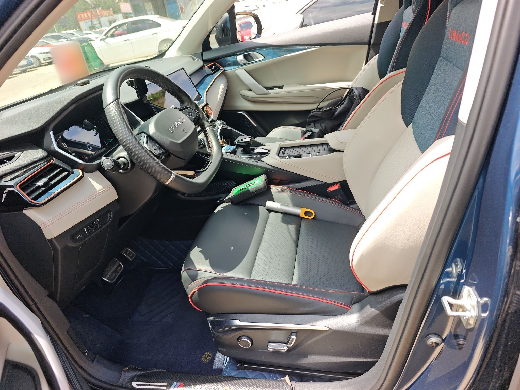 Avant de la voiture