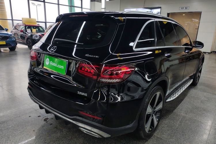 Used Mercedes-Benz GLC 2021 GLC 300 L 4MATIC Luxury Model Rear Right 45 Deg