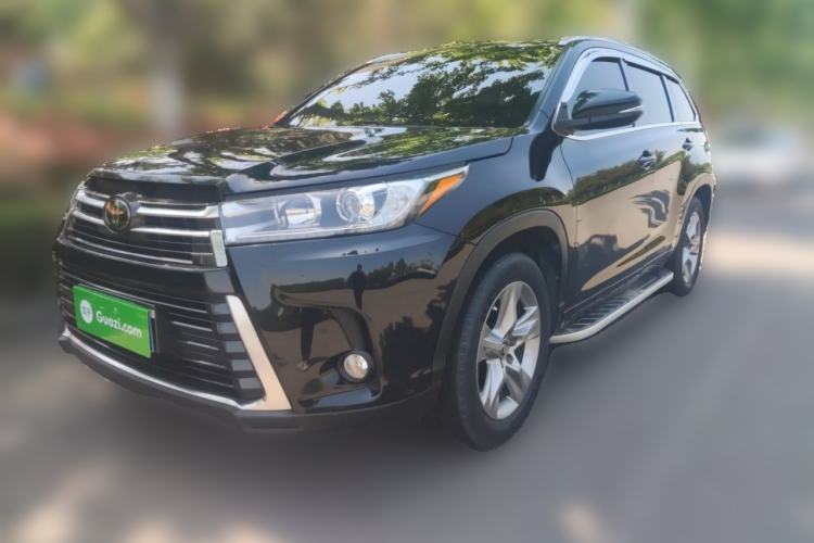 Used Toyota Highlander 2018 2.0T Four-Wheel Drive Prestige Version 7 Seats China VI Standard