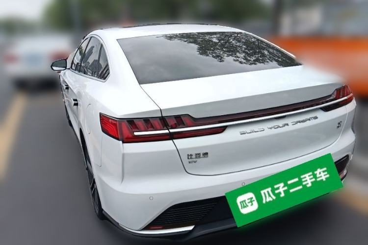 Used BYD Han 2020 EV Long-Range Deluxe Model Rear Left 45 Deg