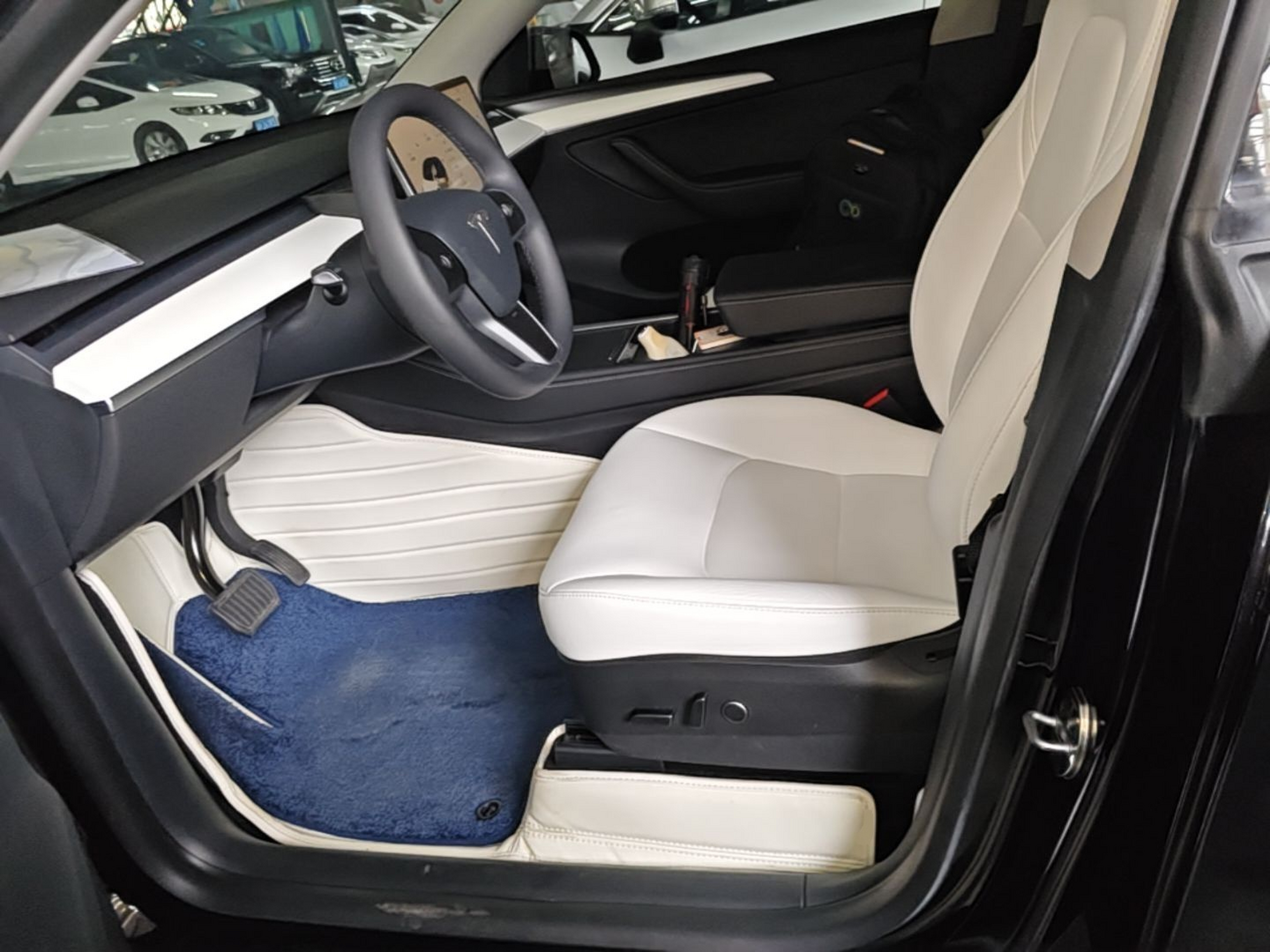 Avant de la voiture
