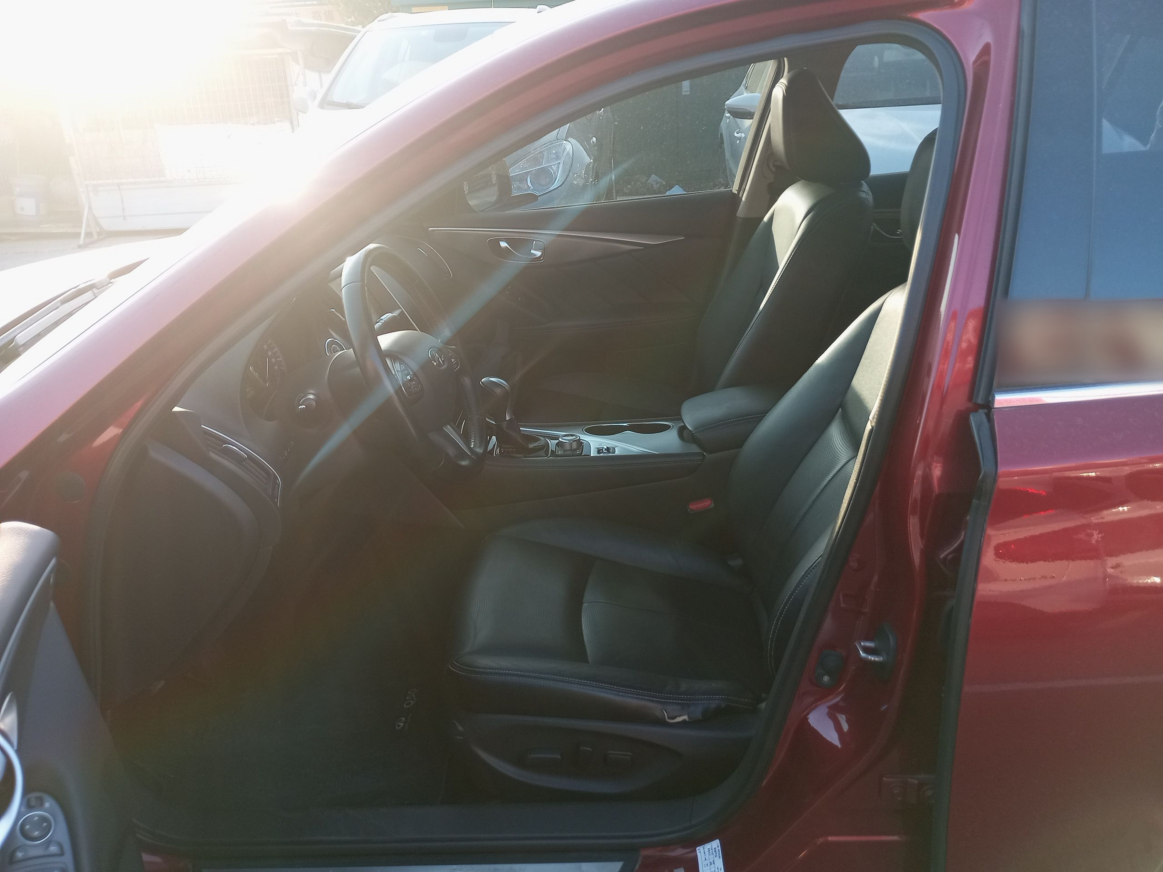 Avant de la voiture