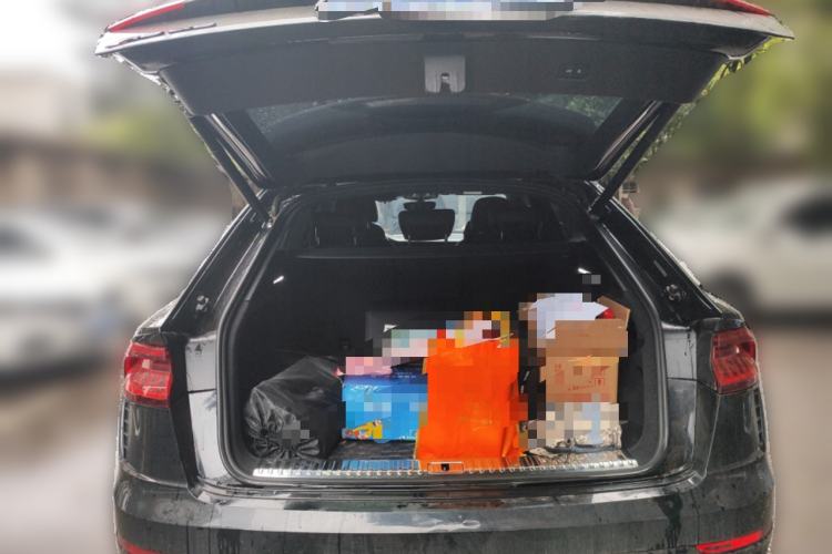 Used Audi Q8 2019 55 TFSI Prestige Dynamic Edition Trunk