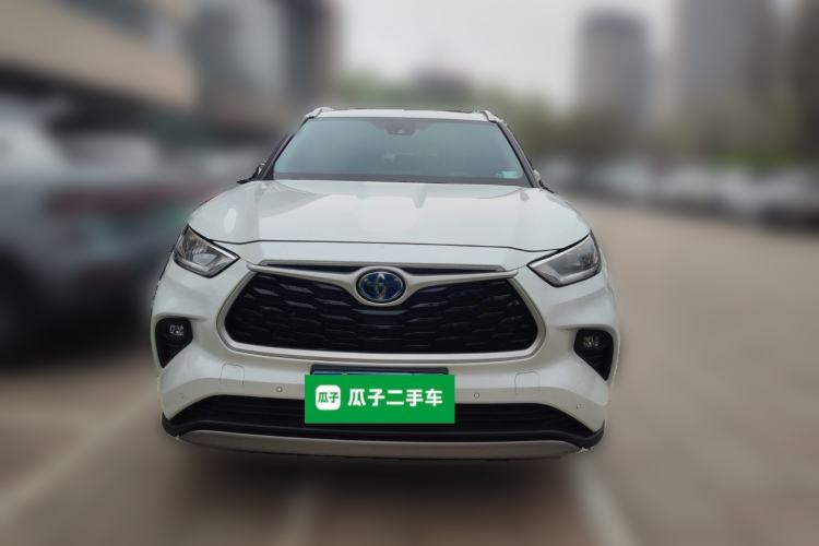 Used Toyota Highlander 2023 2.5L Smart Electric Hybrid Dual-Motor All-Wheel-Drive Luxury 7-Seater Front