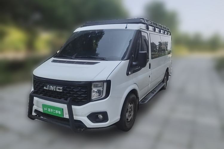 Used JMC Fushun 2.0T automatic diesel, mid-axle, low-roof commercial van Guazi used car, China used car export, Used car for sale, Used cars, Cheapest cars for sale