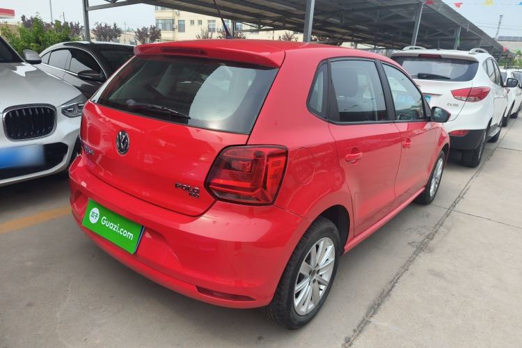 Used Volkswagen Polo 2014 1.6L Automatic Comfort Edition Rear Right 45 Deg