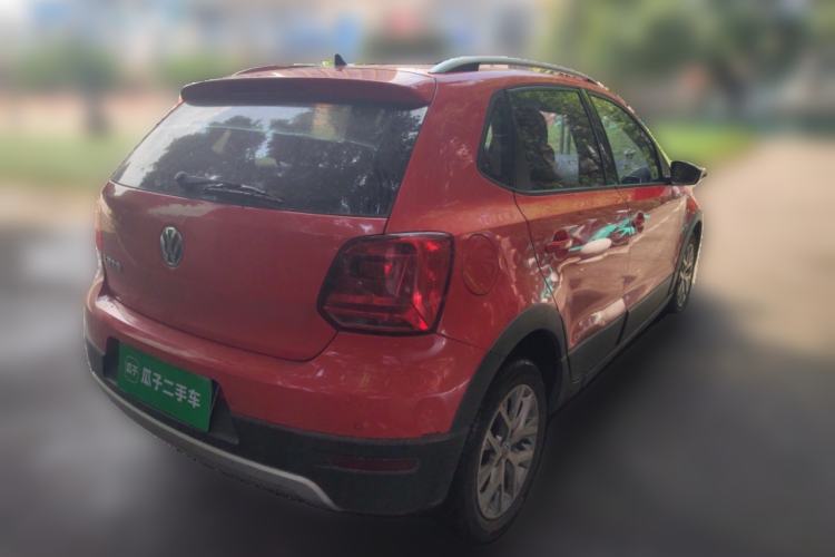 Used Volkswagen Polo 2014 1.6L Cross Polo Manual Rear Right 45 Deg