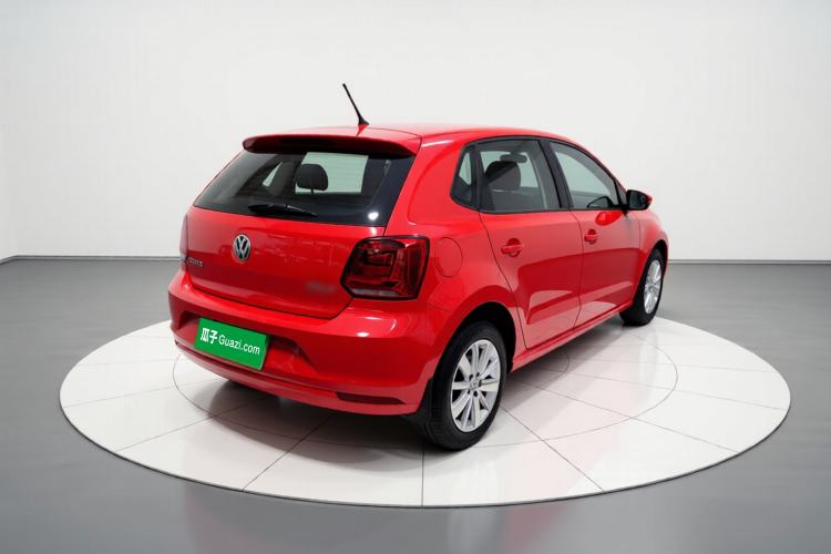Used Volkswagen Polo 2014 1.4L Automatic Comfort Edition Rear Right 45 Deg