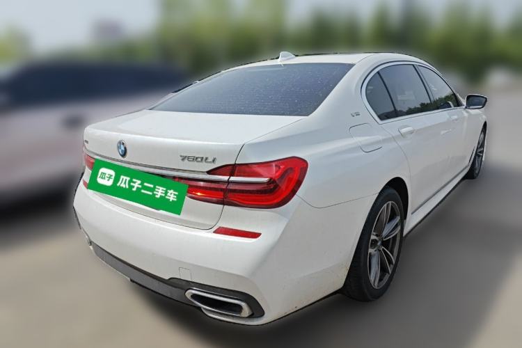 Used BMW 7 Series 2018 730Li Leading Model M Sport Package Rear Right 45 Deg