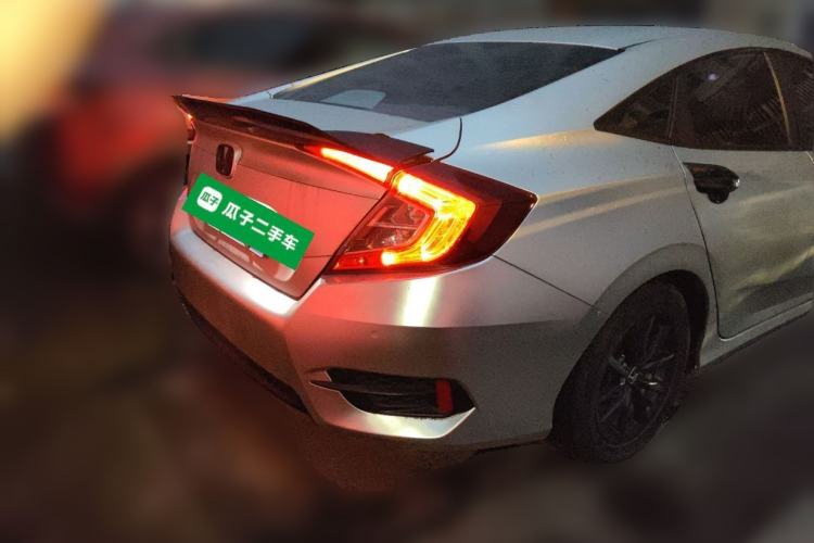 Used Honda Civic 2019 220TURBO CVT Dynamic Edition China VI Rear Right 45 Deg