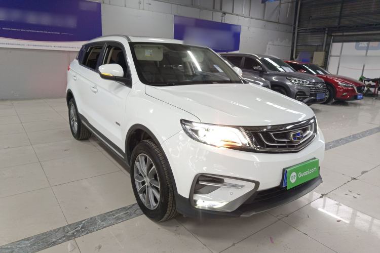 Used Geely Auto Emgrand X7 Sport 2018 1.8TD Automatic Two-Wheel Drive Smart Connect 4G Internet Edition Front Right 45 Deg
