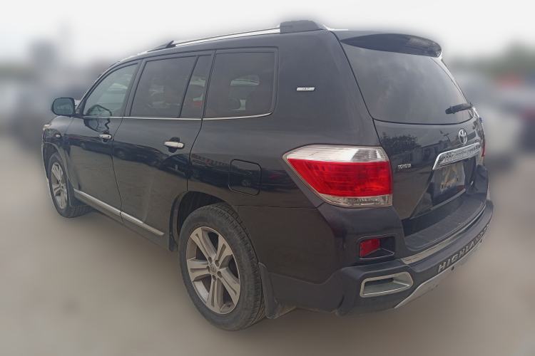 Used Toyota Highlander 2012 2.7L 2WD 5-Seater Elite Edition Rear Left 45 Deg