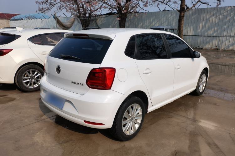 Used Volkswagen Polo 2014 1.6L Automatic Comfort Edition Rear Right 45 Deg